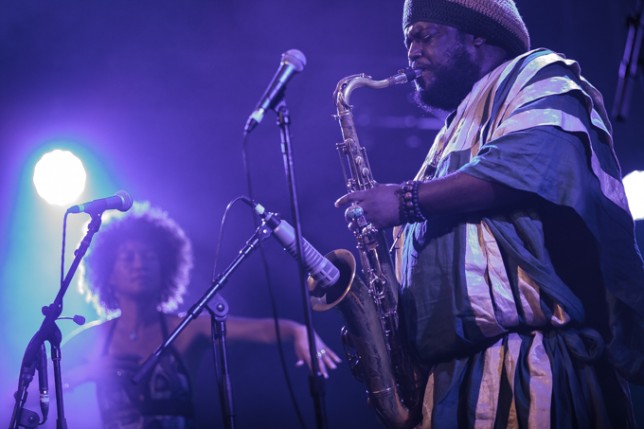 KAMASI WASHINGTON. (Photo: Andrew Wade)