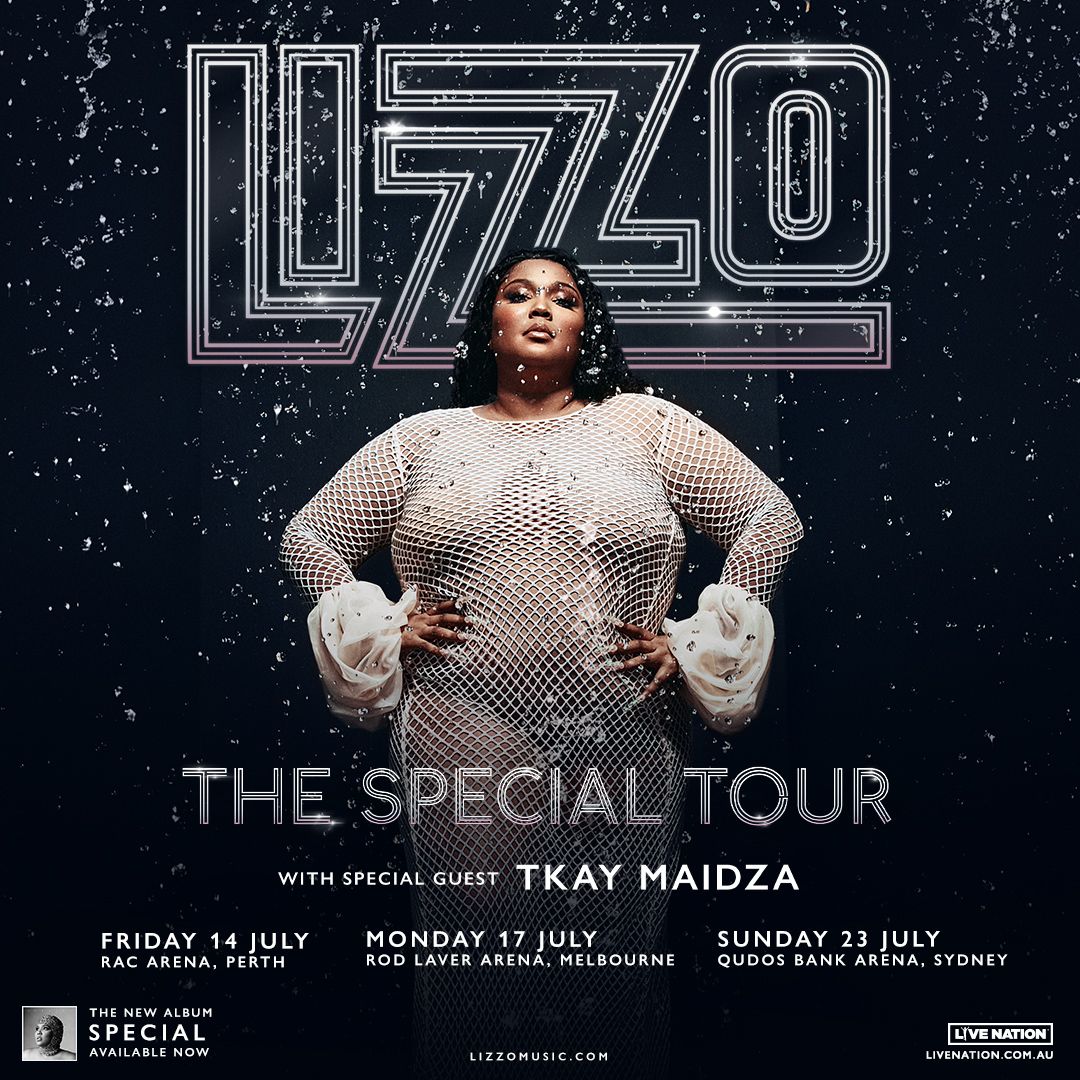 lizzo tour australia 2023 age limit