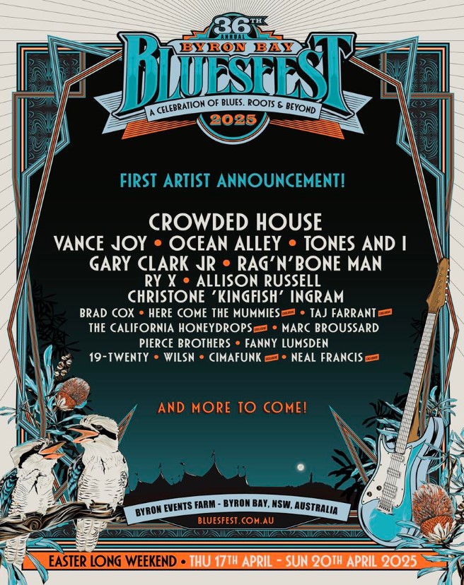 Bluesfest Byron Bay 2025