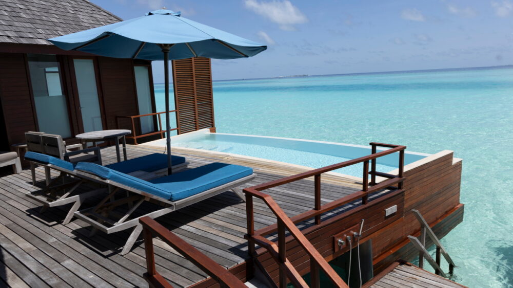 Anantara Dhigu Overwater Villa with pool