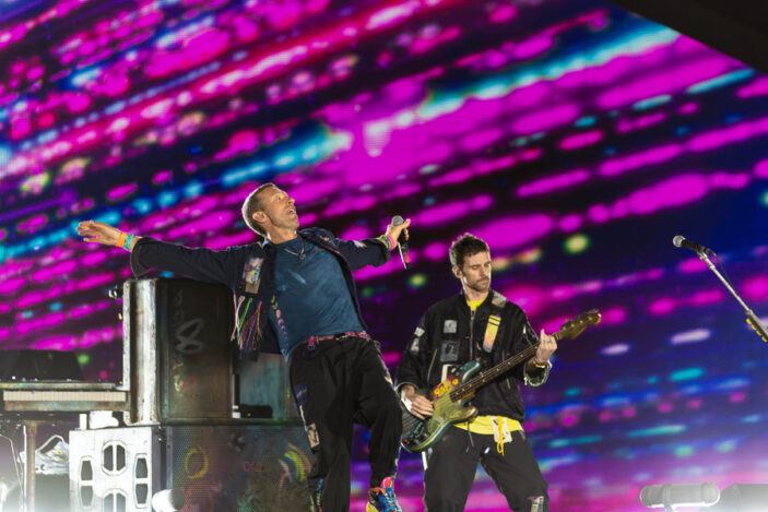 Coldplay touches the sky at Sydney's Accor Stadium with stunning production  - The AU Review