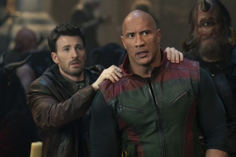 Interview Dwayne Johnson, Chris Evans and the cast and creatives of